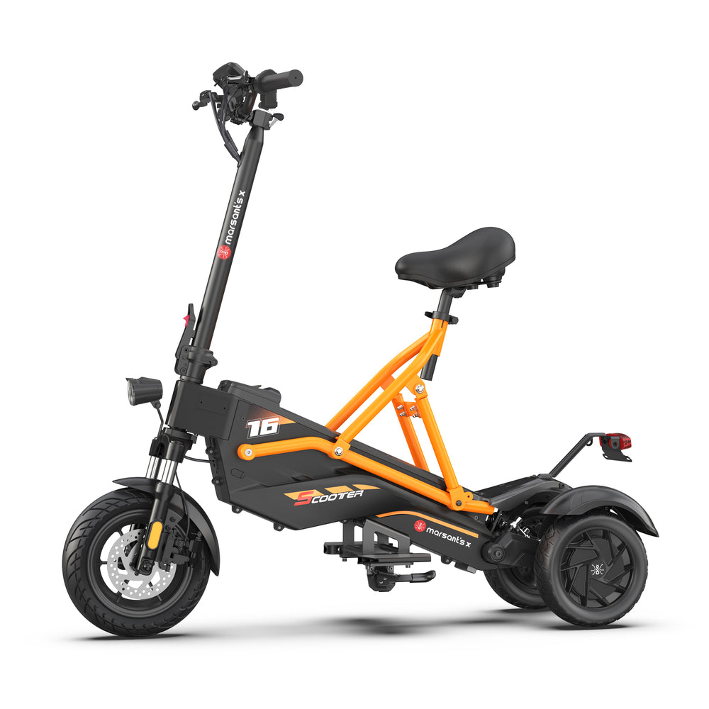 500W*2ダブルモーター三輪電動スクーター
