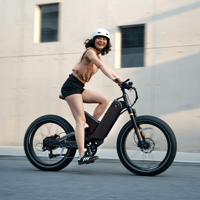All Terrain Fat Tire Electric Hybrid Mountain Bikes