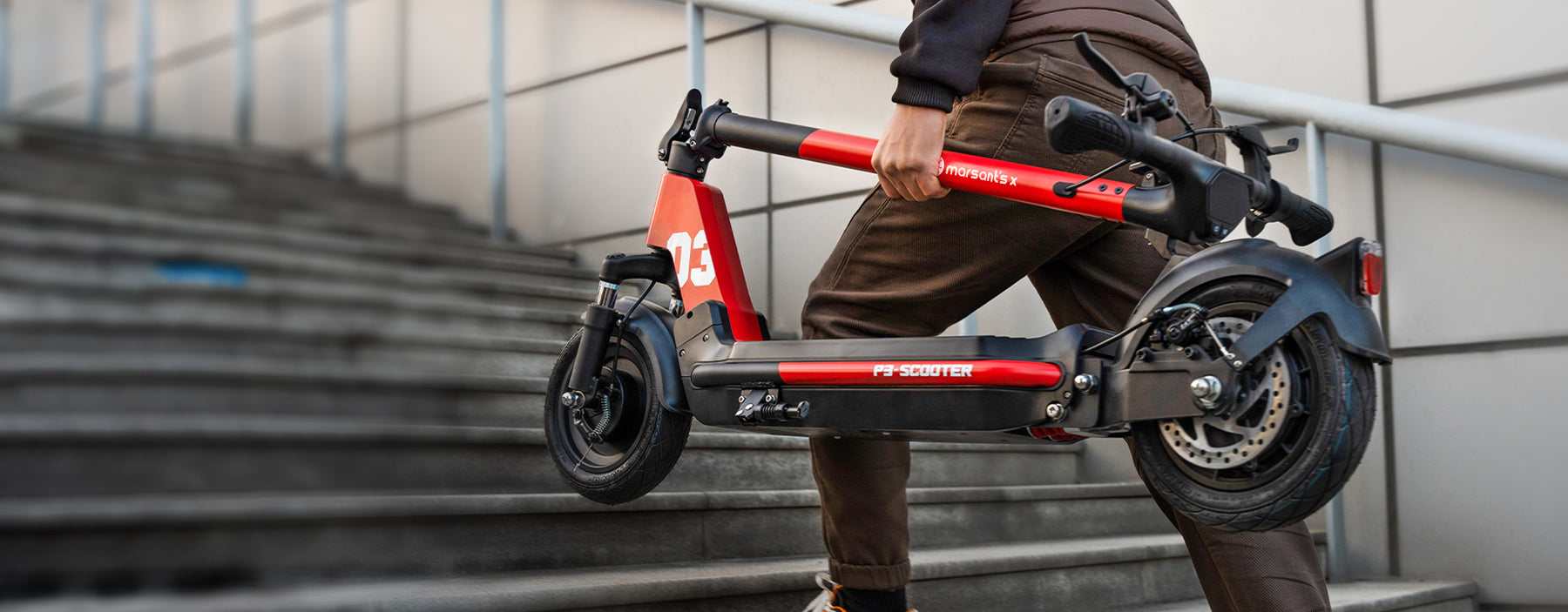 marsant's x-Lightweight and Foldable electric scooter